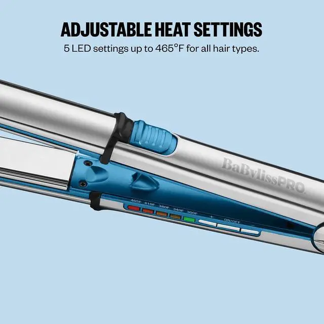 Alt view image 7 of 11 - BaBylissPRO Nano Titanium™ Prima3100 1" Ionic Styling Iron, BNT3100TUC