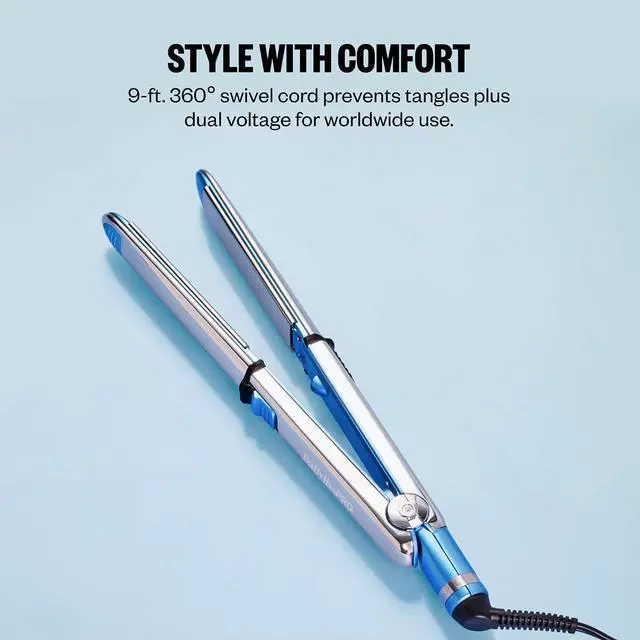 Alt view image 9 of 11 - BaBylissPRO Nano Titanium™ Prima3100 1" Ionic Styling Iron, BNT3100TUC