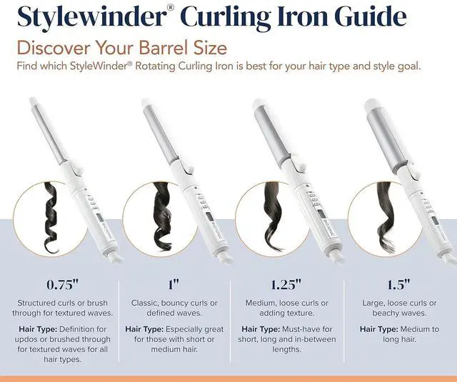 Alt view image 6 of 6 - BIO IONIC Stylewinder Rotating Styling Iron