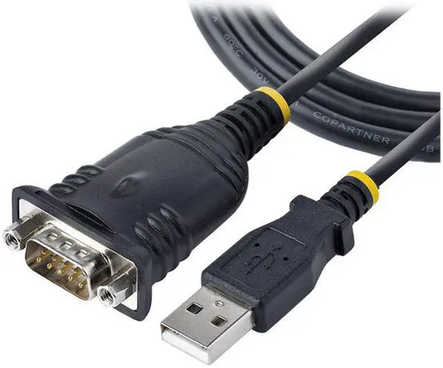 Alt view image 3 of 4 - 3FT USB TO SERIAL CABLE -