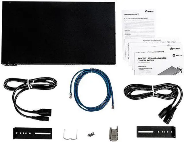 Alt view image 5 of 5 - Vertiv Avocent ACS8016MDAC-400 ACS8000 Serial Console - 16 port Console Server | Modem | Dual AC
