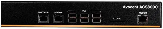 Alt view image 4 of 5 - Vertiv Avocent ACS8016MDAC-400 ACS8000 Serial Console - 16 port Console Server | Modem | Dual AC