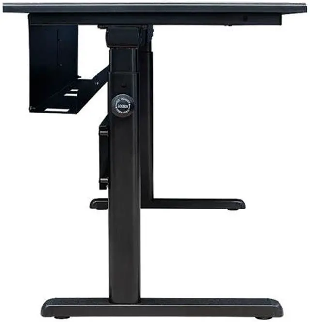 Alt view image 5 of 6 - Thermaltake Tt Gaming Level 20 GT Battlestation Computer Gaming Desk Adjustable Heights Scratch Resistant Surface Full-sized Desk Mat Cable Management System GD-LBS-BRHANX-01