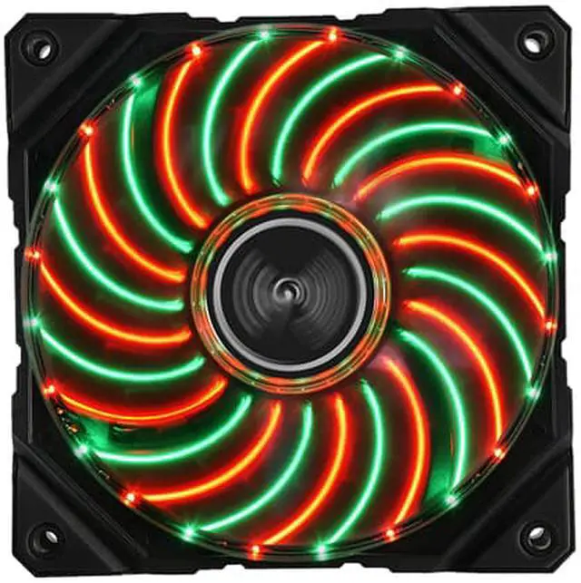 Alt view image 3 of 6 - Enermax D.F.VEGAS DUO 120mm Dust Free Rotation Technology DUO LED High Performance with PWM speed control Case Fan Twin Pack, UCDFVD12P-T