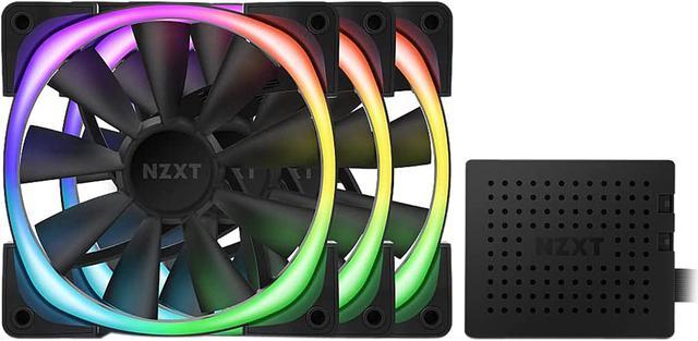 NZXT AER RGB 2 120mm Triple Starter Black - RGB LED - Fluid