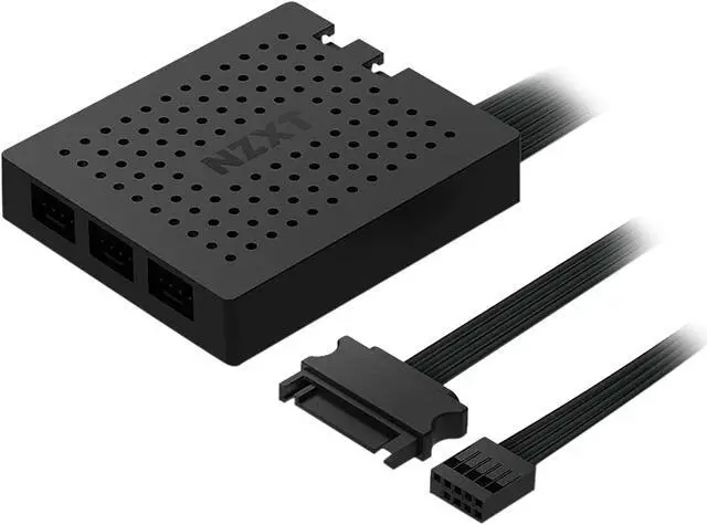 Alt view image 4 of 7 - NZXT AER RGB 2 120mm Triple Starter Black - RGB LED - Fluid Dynamic Bearing - PWM Fan + RGB Lighting Controller