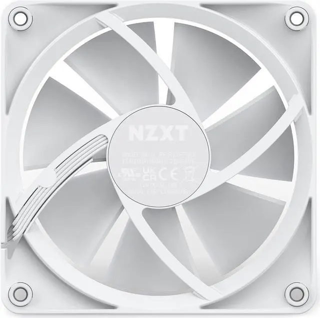 Alt view image 5 of 13 - NZXT Aer F120 RGB White - High Performance Airflow Fans - Single