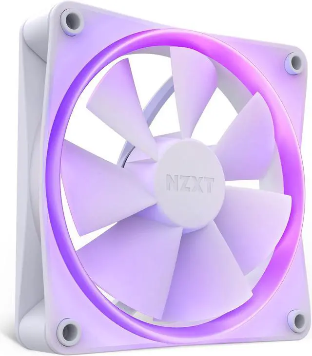 Alt view image 7 of 13 - NZXT Aer F120 RGB White - High Performance Airflow Fans - Single