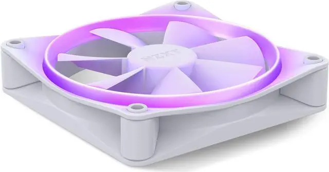 Alt view image 10 of 13 - NZXT Aer F120 RGB White - High Performance Airflow Fans - Single