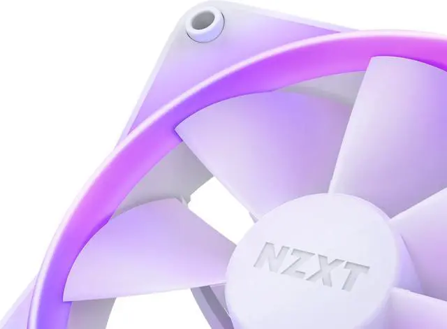 Alt view image 2 of 14 - NZXT Aer F140 RGB White - High Performance Airflow Fans - Single
