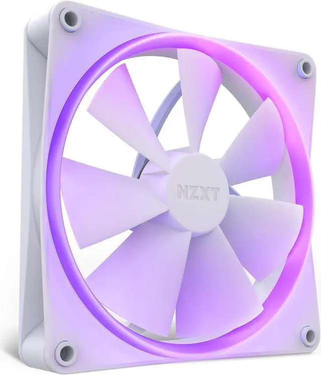 Alt view image 6 of 14 - NZXT Aer F140 RGB White - High Performance Airflow Fans - Single