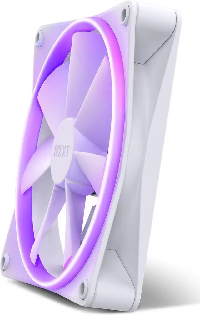 Alt view image 8 of 14 - NZXT Aer F140 RGB White - High Performance Airflow Fans - Single