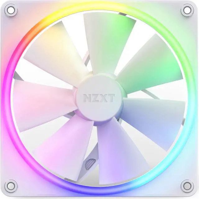 Alt view image 11 of 14 - NZXT Aer F140 RGB White - High Performance Airflow Fans - Single