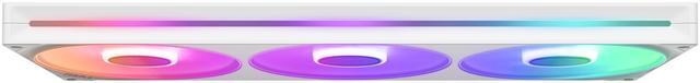 Alt view image 3 of 4 - NZXT F SERIES RGB CORE 420MM WHITE SINGLE-FRAME RBG FAN UNIT