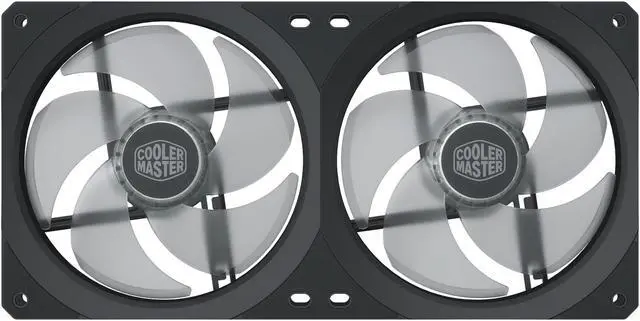 Alt view image 2 of 18 - COOLERMASTER MFX-B2D2-18NPA-R1 MasterFan SF240R ARGB Fan