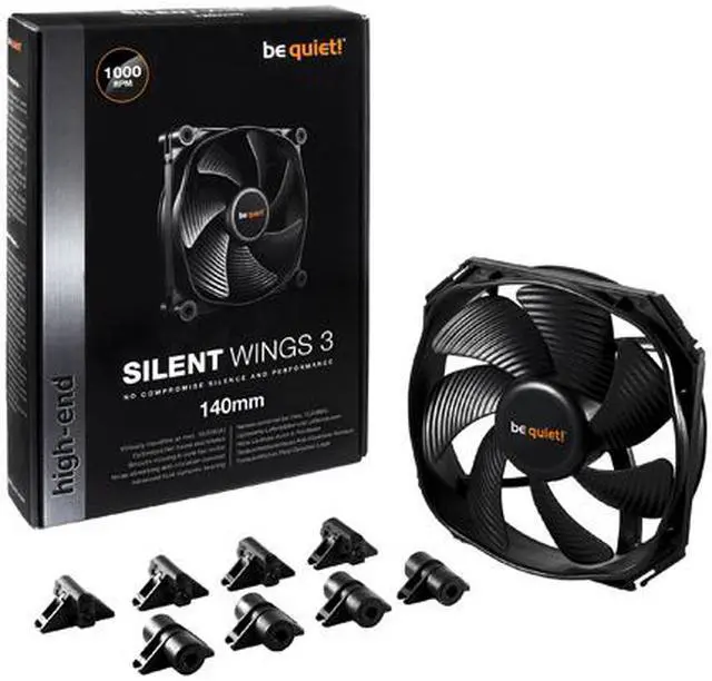Alt view image 5 of 5 - be quiet! SILENTWINGS 3 140mm Fluid Dynamic Bearing Fan