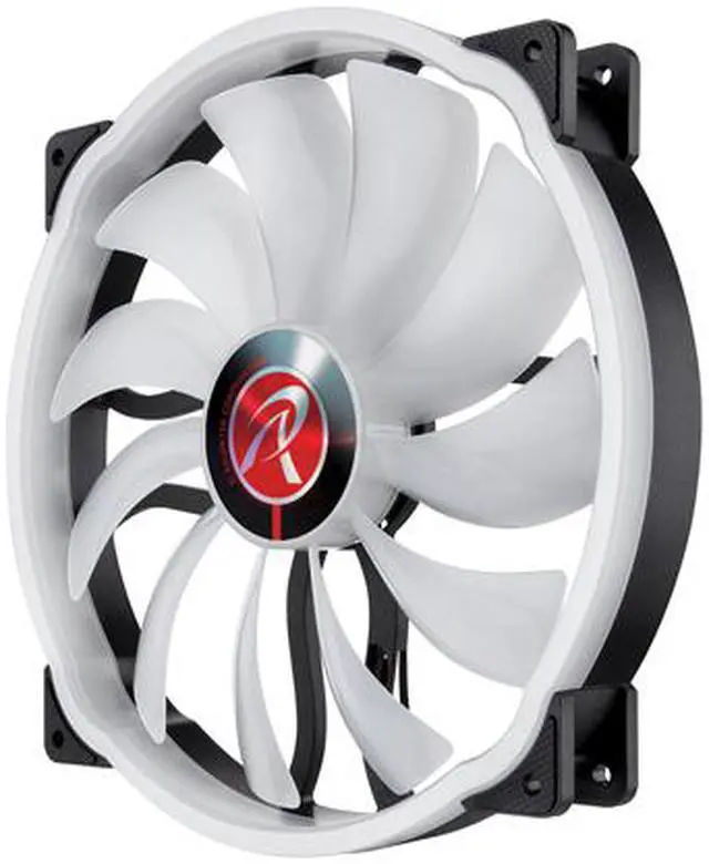 Alt view image 3 of 7 - RAIJINTEK ANEMI 20 RBW, 200mm Addressable RGB Fan, The First 20030 Fan with Outer Ring LED + Inner Ring LED, with Full O-type LED Ring 42pcs LEDs in Total, 32pcs LEDs (outer) + 10pcs LEDs (inner)