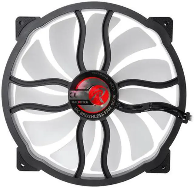 Alt view image 5 of 7 - RAIJINTEK ANEMI 20 RBW, 200mm Addressable RGB Fan, The First 20030 Fan with Outer Ring LED + Inner Ring LED, with Full O-type LED Ring 42pcs LEDs in Total, 32pcs LEDs (outer) + 10pcs LEDs (inner)