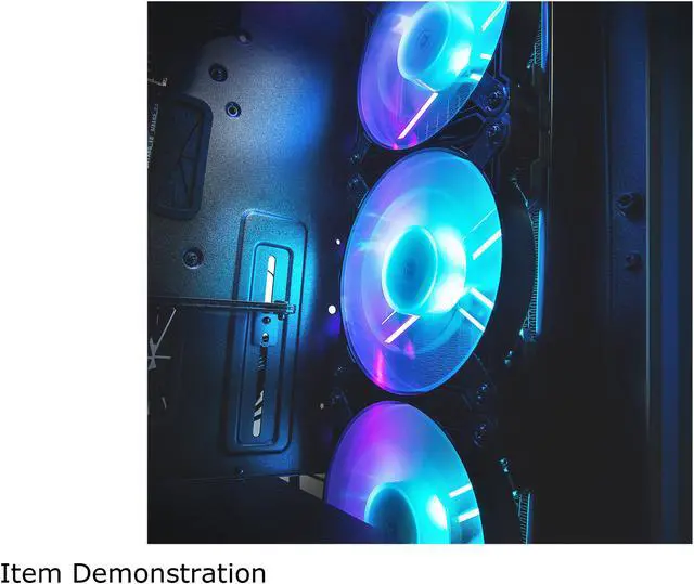 Alt view image 13 of 15 - DeepCool MF120 GT A-RGB X-Frame, 5V 3-Pin Motherboard Connector, included 4-port PWM Fan Hub, 6-port RGB hub and Wire Controller, 3 Fan Pack