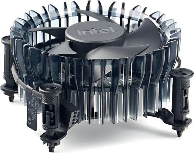 Main image of Intel Laminar RS1 Cooling Fan/Heatsink - 1 Pack - 3.94" Maximum Fan Diameter - 3150 rpm - 29 dB Noise - 4-Pin PWM - Compatible Intel Socket: LGA-1700 - Black, Blue - 1 pc(s) - Processor BXTSRS1