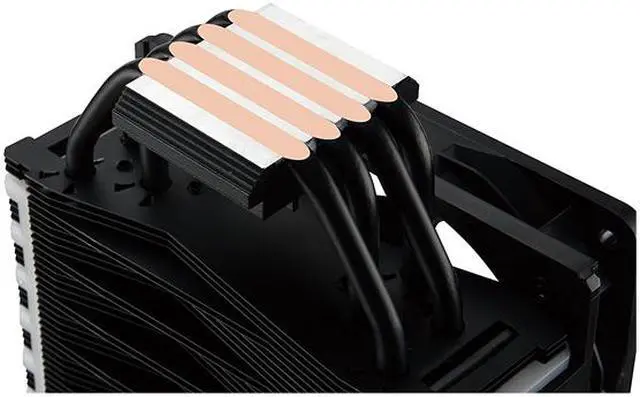 Alt view image 3 of 7 - LEPA NEOllusion RGB High Performance 200W+ TDP, for Intel/ AMD Universal Socket, AM4 / LGA 1700/1200/1151, 4 Direct Contact Heat Pipes, 120mm Silent PWM Fan LGA 1700 Compatible