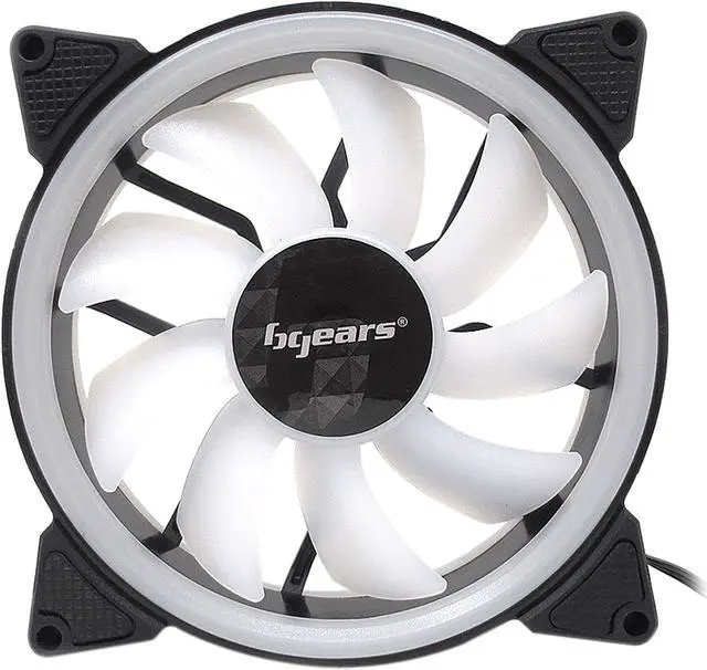 Main image of BGears b-DualRing 120mm 30 White LEDs fan with 101 CFM at 2000 RPM