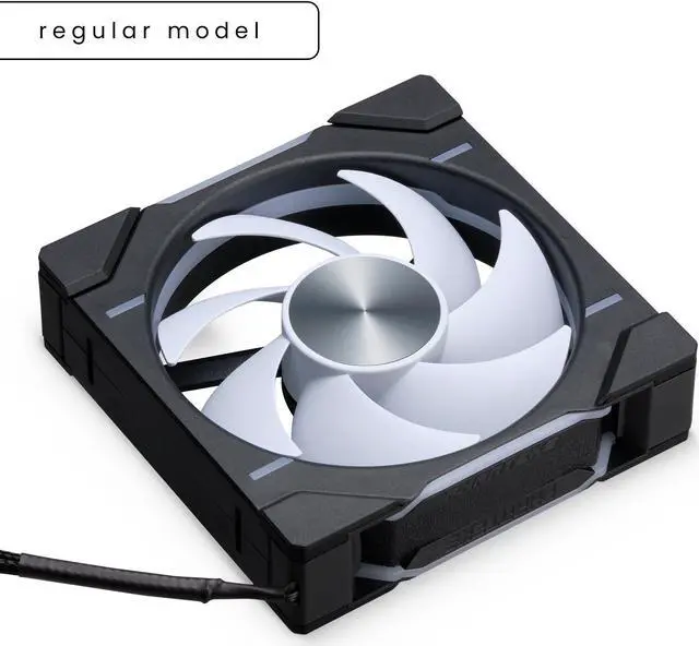 Alt view image 3 of 10 - Phanteks D30-120 DRGB PWM FAN, Premium D-RGB Performance Fan, ARGB/DRGB lighting, Daisy-chain Fan Linking system, Black