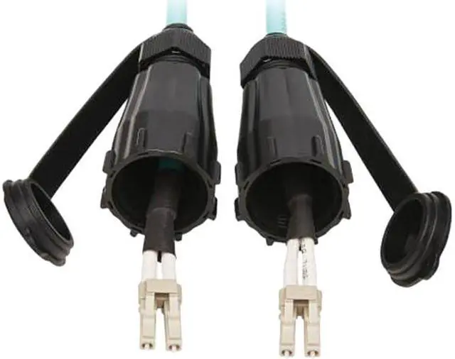 Main image of Tripp Lite 10Gb Duplex Multimode 50/125 Om3 Fiber Patch Cable Aqua 2M