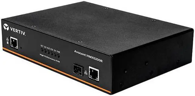 Alt view image 2 of 4 - Vertiv Avocent HMX 5000 | High Performance KVM Extender | KVM Receiver | Dual Receiver | DVI-D Audio SFP (HMX5200R-001)