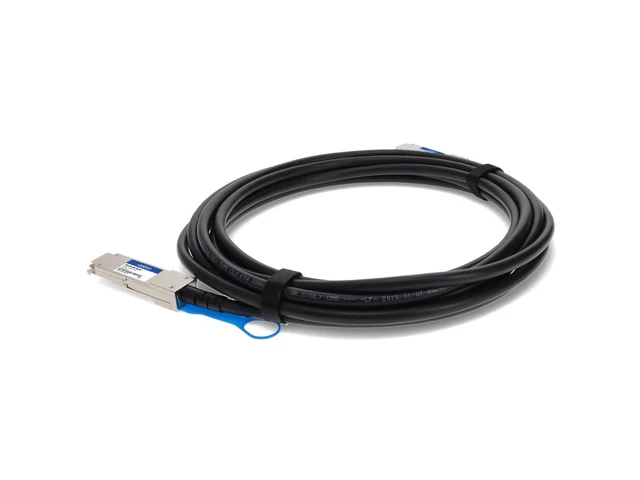 Alt view image 2 of 5 - AddOn Cisco Meraki MA-CBL-40G-7M Compatible TAA Compliant 40GBase-CU QSFP+ Direct Attach Cable Passive Twinax 7m - MA-CBL-40G-7M-AO