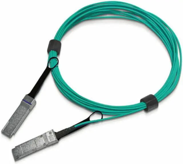 Main image of NVIDIA InfiniBand - 200GBase direct attach cable - QSFP56 to QSFP56 - 15 m - fibre optic - SFF-8665/SFF-8636 - Active Op