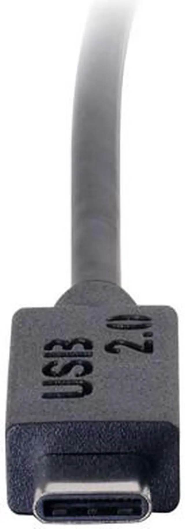 Alt view image 4 of 5 - C2G 28859 6FT USB 2.0 USB-C TO USB-B CABLE M/M - BLACK