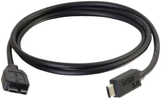 Alt view image 3 of 5 - C2G 28862 USB 3.0 (USB 3.1 Gen 1) USB-C to USB Micro-B Cable M/M (3 Feet) Thunderbolt 3, Tablet, Chromebook Pixel, Samsung Galaxy TabPro S, LG G6, MacBook