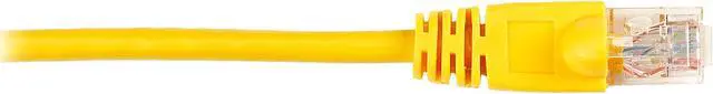 Main image of Black Box CAT6PC-002-YL Box Cat6 Value Line Patch Cable, Stranded, Yellow, 2-Ft. (0.6-M) - Category 6 For Network Device - 2 Ft - 1 X Rj-45 Male Network - 1 X Rj-45 Male Network - Yellow