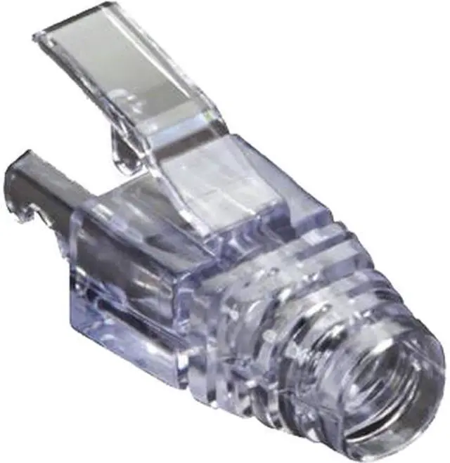 Main image of EZ-RJ45 CAT6 Strain-Relief Boot, 25-Pack, Clear