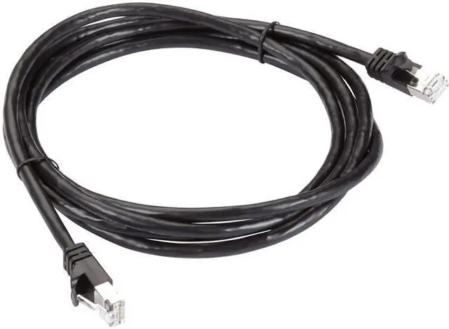 Main image of BLACK BOX CAT6APC-007-BK CAT6A 500-MHZ STRANDED ETHERNET PATCH CABLE - UNSHIELDED (UTP), CM PVC, SLIMLINE
