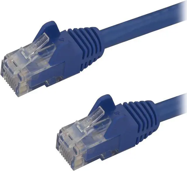 Main image of StarTech N6PATCH20BL 20 ft. Blue Cat6 Patch Cable with Snagless RJ45 Connectors - Long Ethernet Cable - 20 ft. Cat 6 UTP Cable