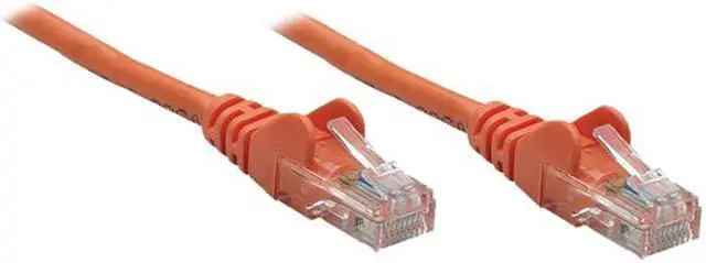 Alt view image 2 of 3 - Intellinet Network Cable, Cat5e, UTP, RJ45 Male / RJ45 Male, 15.0 m (50 ft.), Orange