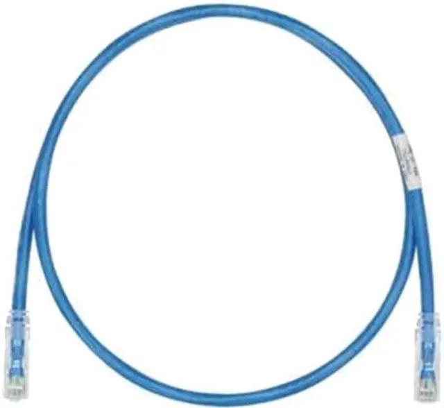 Main image of Panduit UTP28SP2BU Cat6 28awg UTP Network Patch Cable, 2 Ft Blue