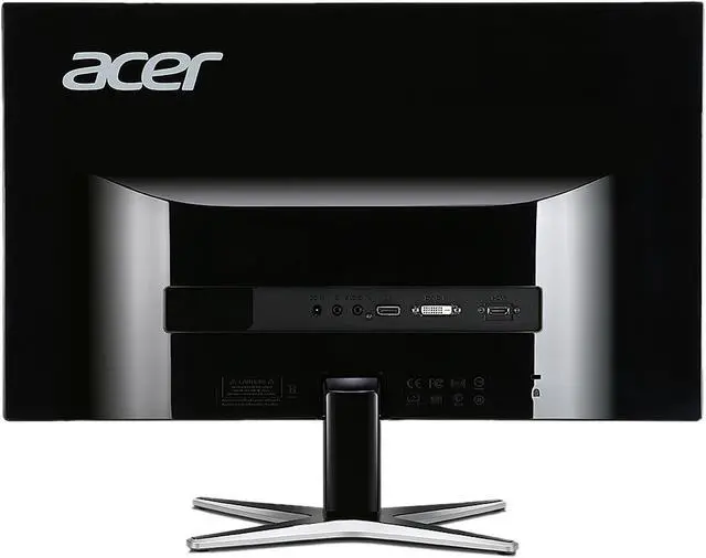Alt view image 4 of 6 - Acer G7 Series G247HYU Black/Silver 23.8" WQHD 2560 x 1440 (2K) IPS 4ms (GTG) Black LED Backlight LCD Monitor, Slim Frame Design w/ Acer Flicker Less Technology, Visual Comfortable & Build in Speakers