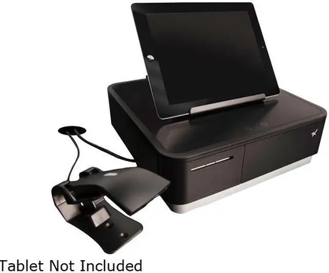 Main image of Star Micronics Mpop Mobile Pos Terminal With Integrated Barcode Scanner - Receipt Printer + Cash Drawer - Includes Universal Tablet Stand