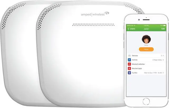 Main image of Amped Wireless Ally Plus Whole Home Smart Wi-Fi System (Kit) 15,000 Sq Ft