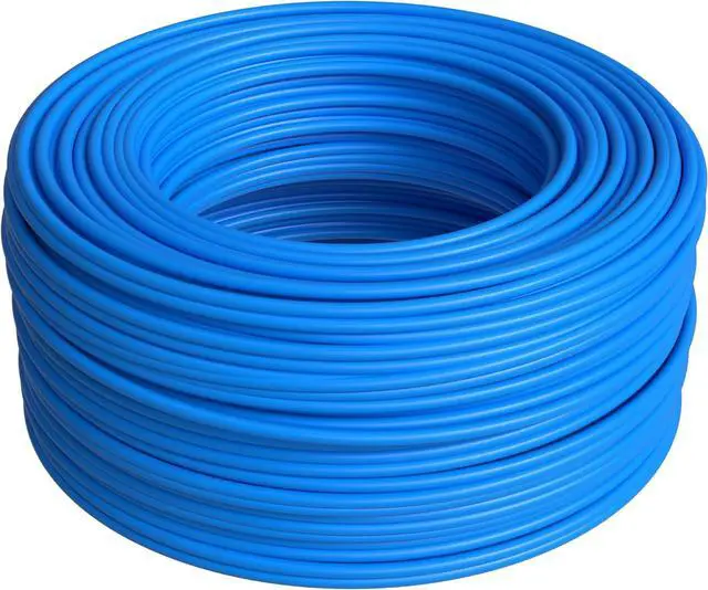 Alt view image 6 of 6 - Cables Direct Online CAT6 1000ft Solid Ethernet LAN Cable Copper Clad Aluminum (CCA) 23AWG High-Speed Network, Gaming, Streaming, and Office Use Blue
