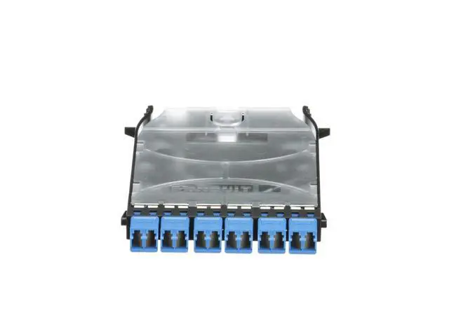 Alt view image 2 of 3 - Panduit FHS9N-12-10P HD Flex LC Splice Cassette - OS2 - 12 Fiber Discrete Pigtail