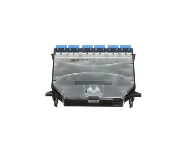 Alt view image 3 of 3 - Panduit FHS9N-12-10P HD Flex LC Splice Cassette - OS2 - 12 Fiber Discrete Pigtail