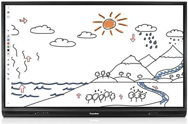 Alt view image 2 of 3 - Promethean AP6-70A 70" ActivPanel Interactive Display for Education, InGlass Technology, ActivConnect OPS-G Android Module with Software