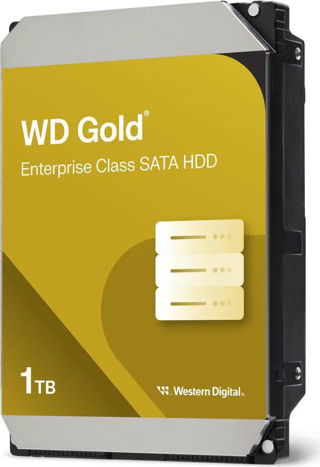 Alt view image 3 of 8 - WD Gold 1TB Enterprise Class Hard Disk Drive - 7200 RPM Class SATA 6Gb/s 128MB Cache 3.5 Inch - WD1005FBYZ