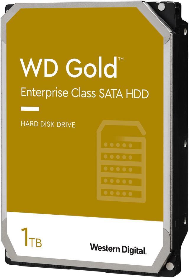 WD Gold 1TB Enterprise Class Hard Disk Drive - 7200 RPM Class SATA 6Gb/s  128MB Cache 3.5 Inch - WD1005FBYZ