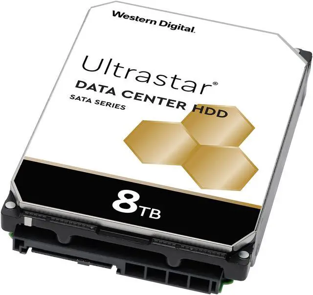 Alt view image 4 of 4 - Western Digital Ultrastar 8TB DC HC320 7200 RPM SATA 6.0Gb/s 3.5" Data Center Internal Hard Drive - 0B36452/0B36404