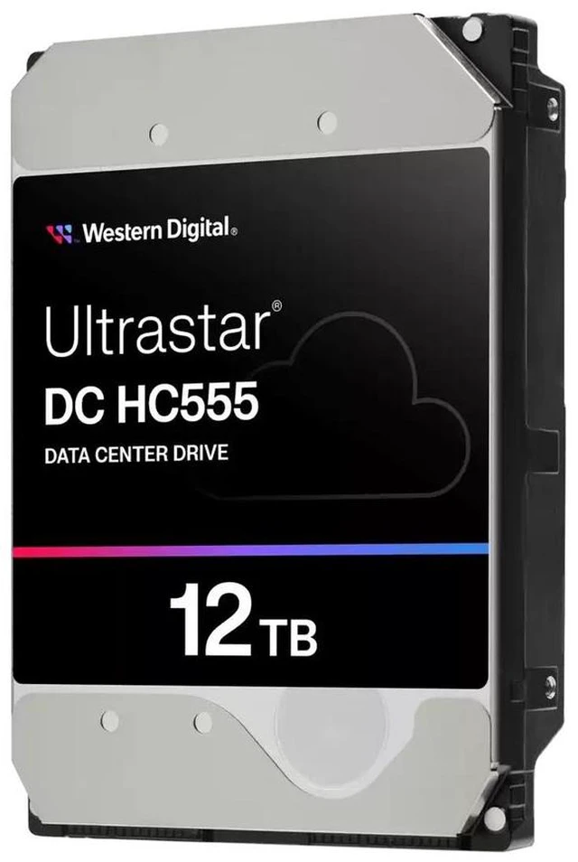 Alt view image 2 of 3 - Western Digital Ultrastar DC HC555 WUH722012CLE6L4 12TB Hard Drive - Internal - SATA - 0B48720